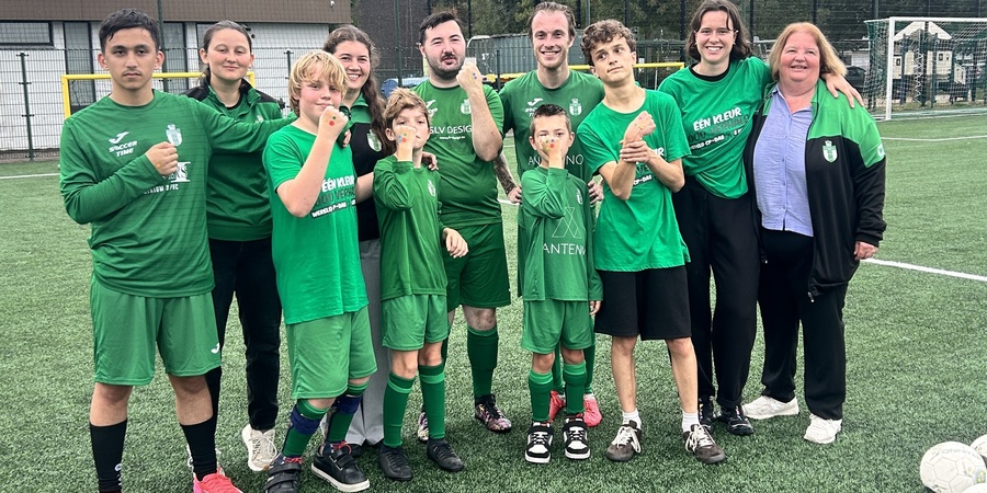 De CP+-ploeg van Groenenhoek Sport
