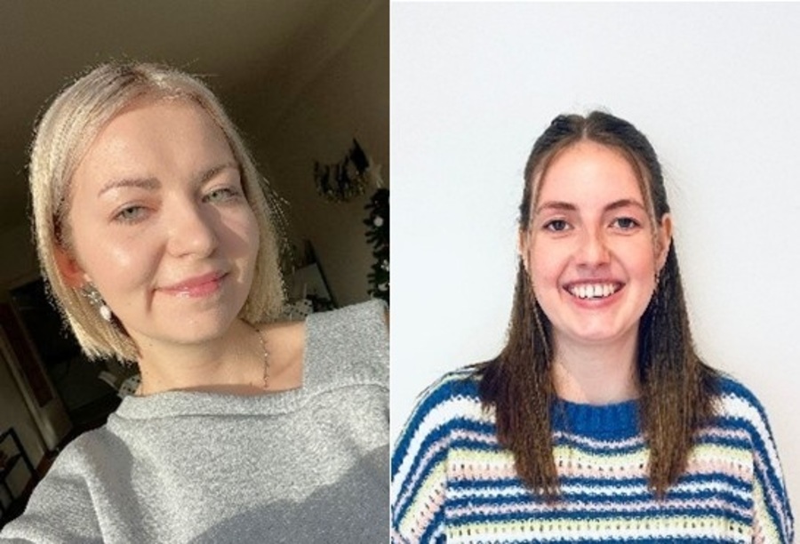 Lien Mignon (links) en Famke Loots (rechts)