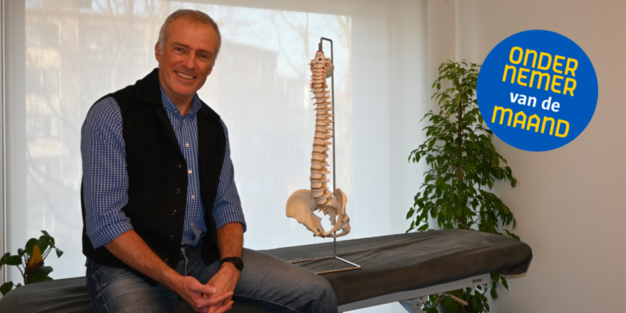 Lode Verreyen in zijn praktijk