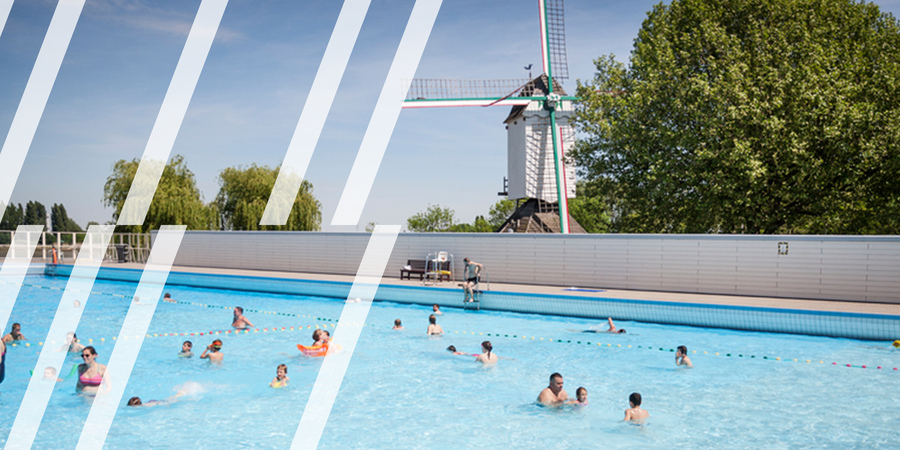 Wirwar omringen En Openluchtzwembad De Molen | Antwerpen.be