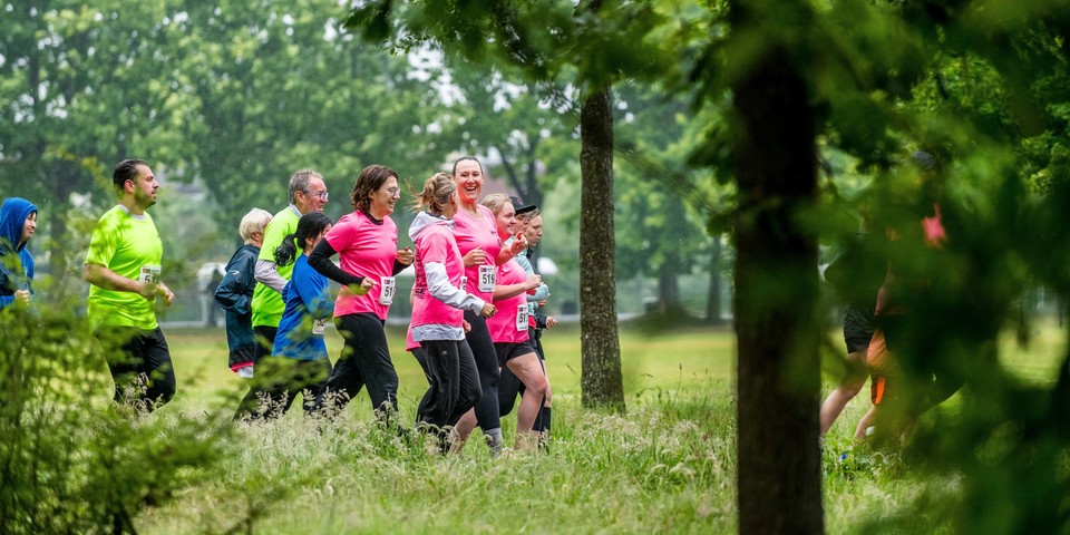 Lopers van Start to Run