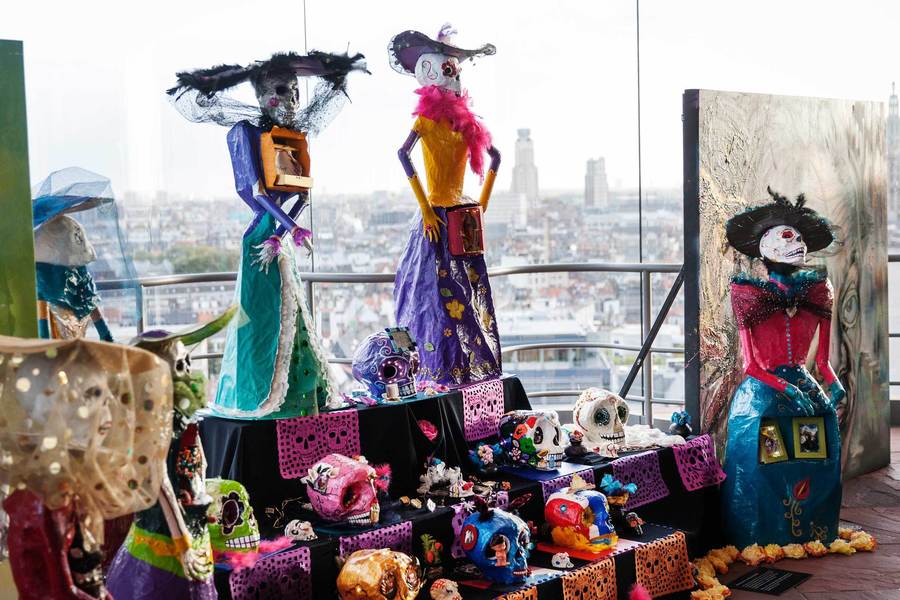 Día de Muertos in MAS Antwerpen. Día de Muertos in MAS Antwerpen.