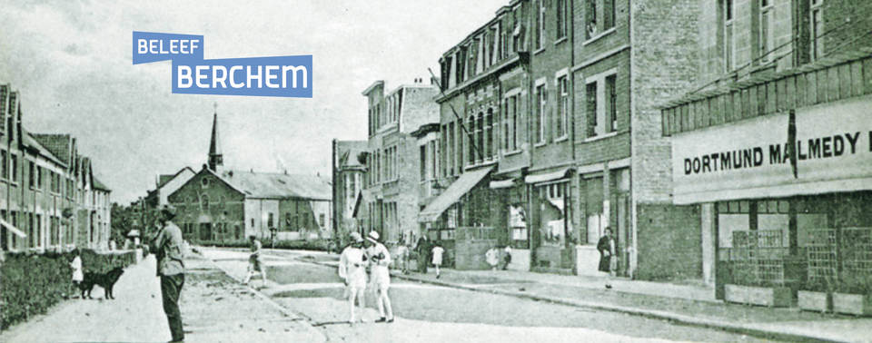 Oud beeld van Helderstraat in wijk Groenenhoek