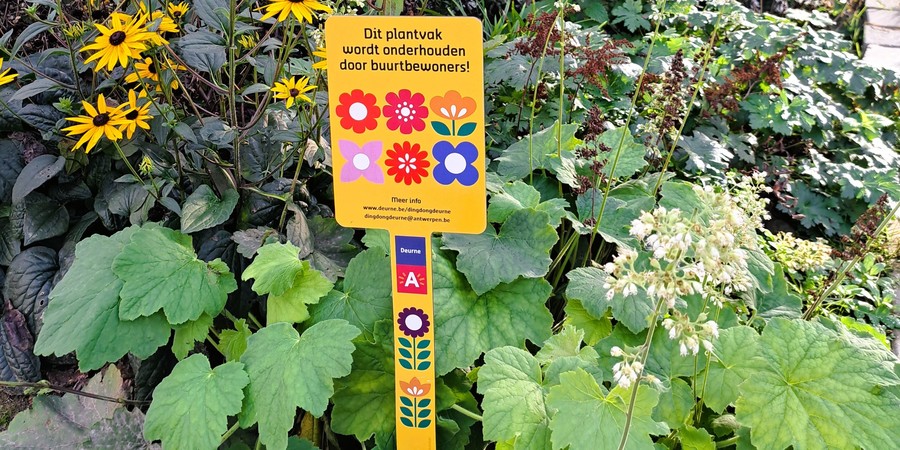 Prikker in plantvak Prikker in plantvak