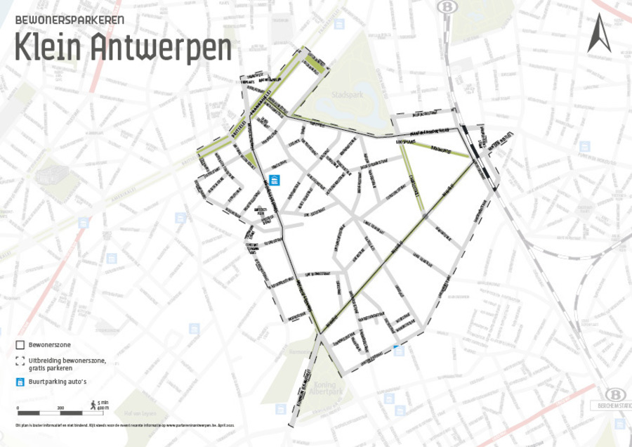 Bewonerszone Klein Antwerpen Antwerpen