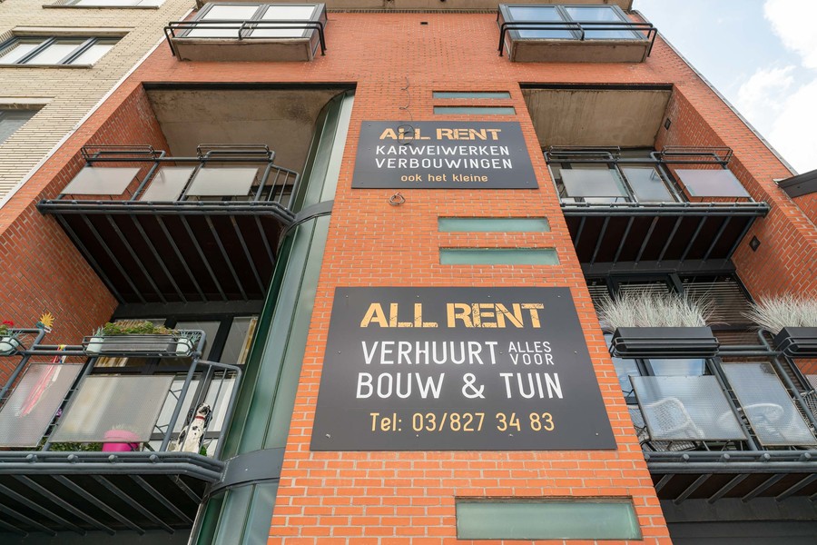 De voorkant van de firma All-Rent