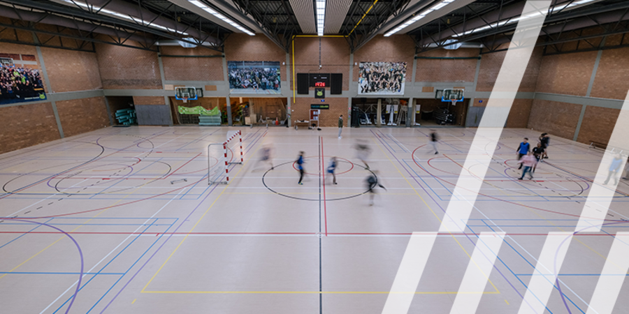 Overzichtsfoto grote zaal Luisbekelaar
