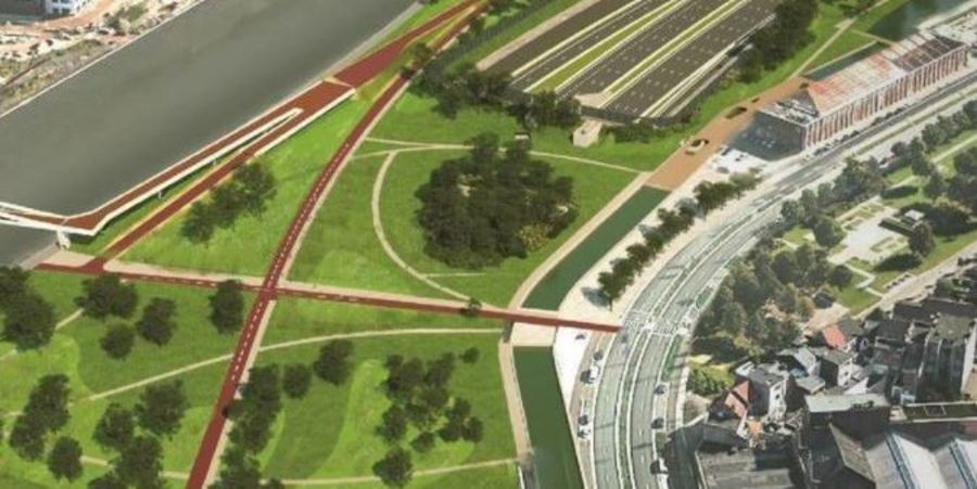 De Grote Verbinding - Ringpark Lobroekdok