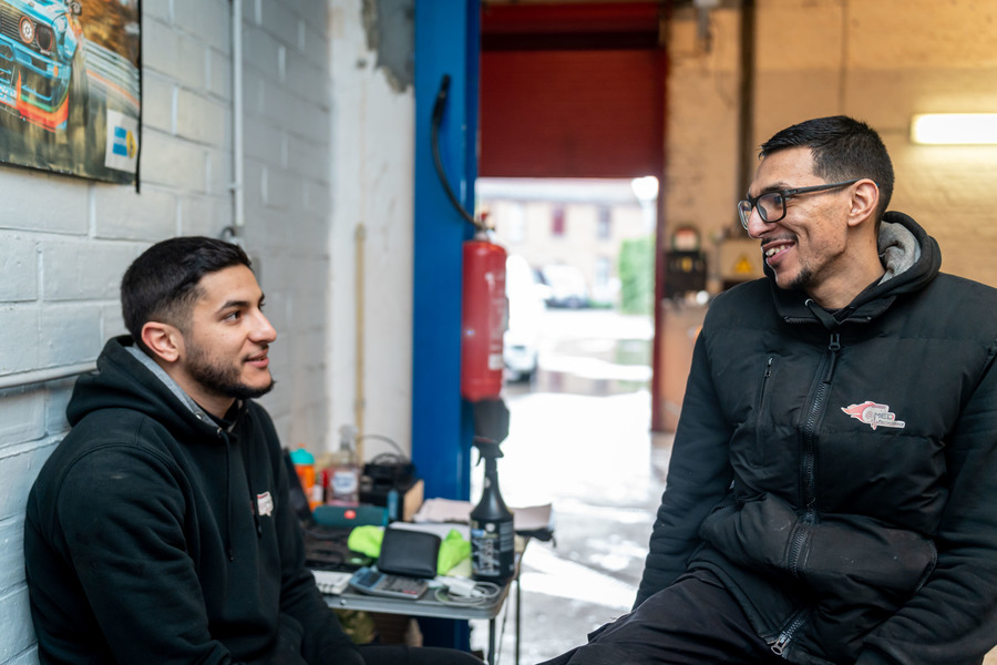 Hicham en Ahmed