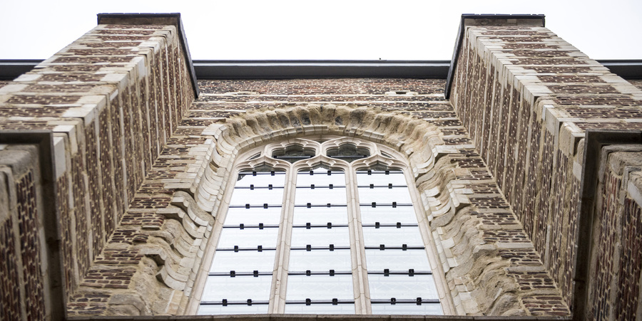 Gevel kerk Brabantse Olijfberg Gevel kerk Brabantse Olijfberg