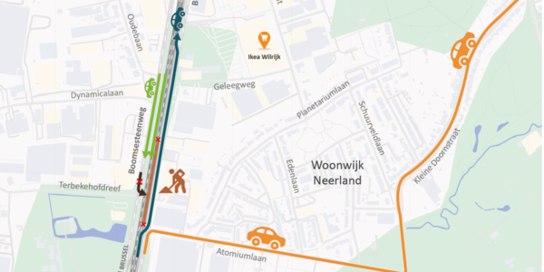Werken N171 Agentschap Wegen en verkeer
