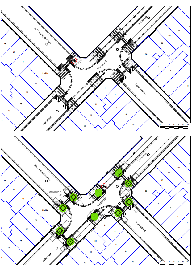 Grondplan Veldstraat