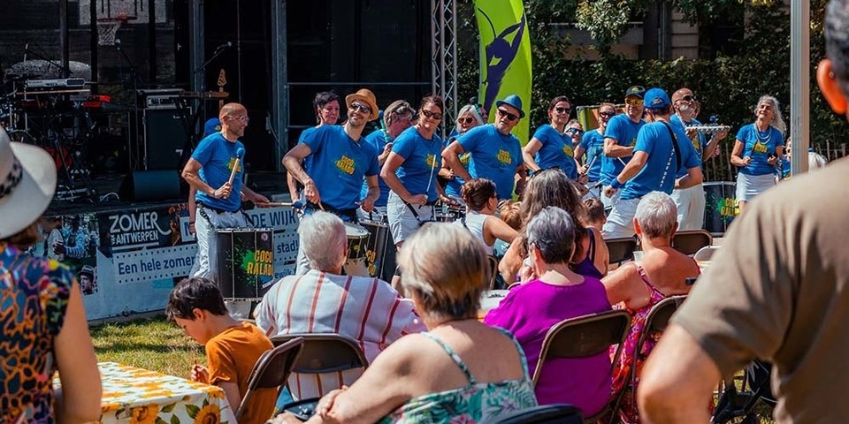 Foto van Muziek in de Wijk op het Krugerplein