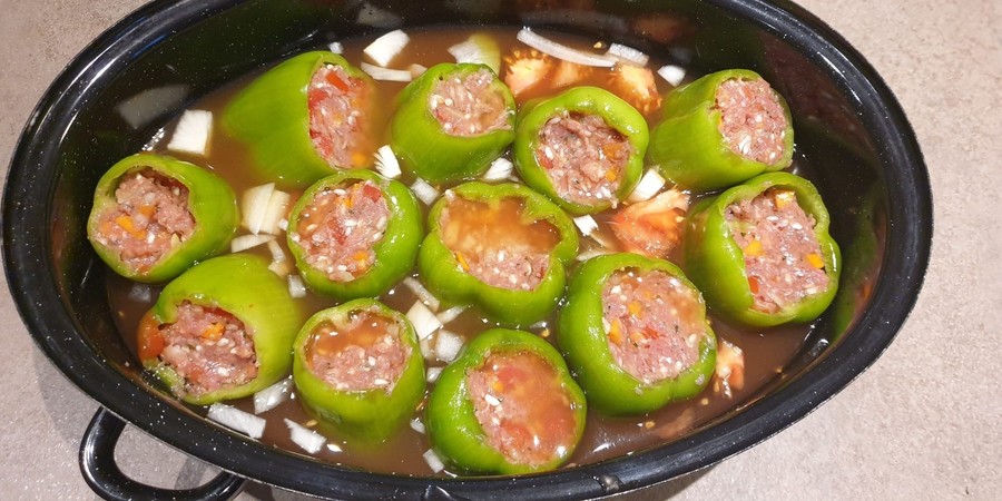 Recept: gevulde paprika