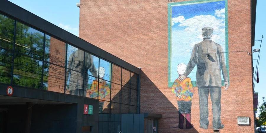 streetart aan Bib Park