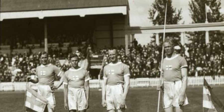 Speerwerpers Olympische Spelen 1920