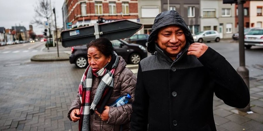 Balendra Gurung en Nanda Kumari Gurung Balendra Gurung en Nanda Kumari Gurung
