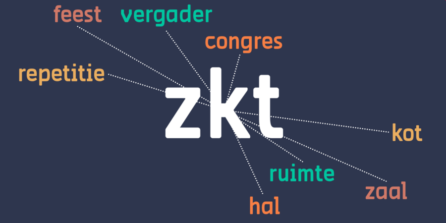 Illustratie, campagnebeeld van Zaalzoeker. Illustratie, campagnebeeld van Zaalzoeker.