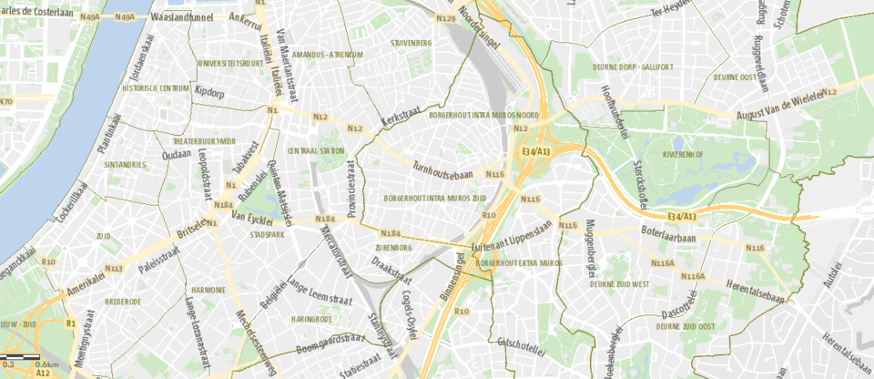 stad antwerpen kaart Basiskaart Antwerpen | Nieuws | Open data | Overzicht | Antwerpen.be