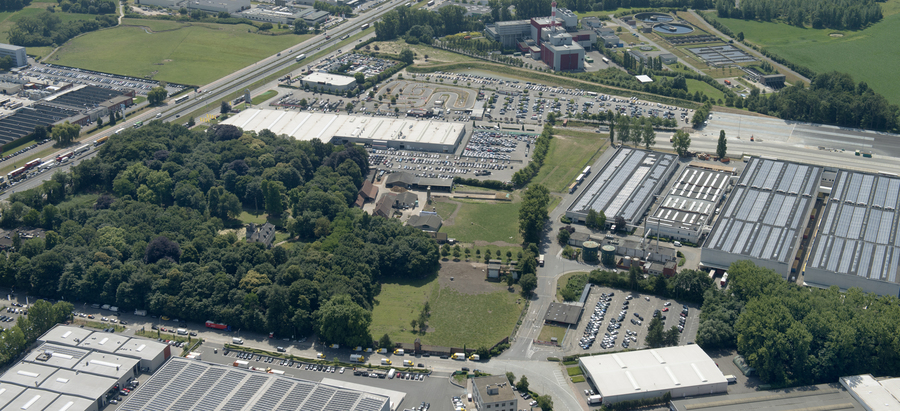 luchtfoto plangebied Ter Beke Zuid