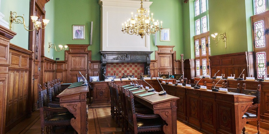 Raadkamer districtshuis Borgerhout