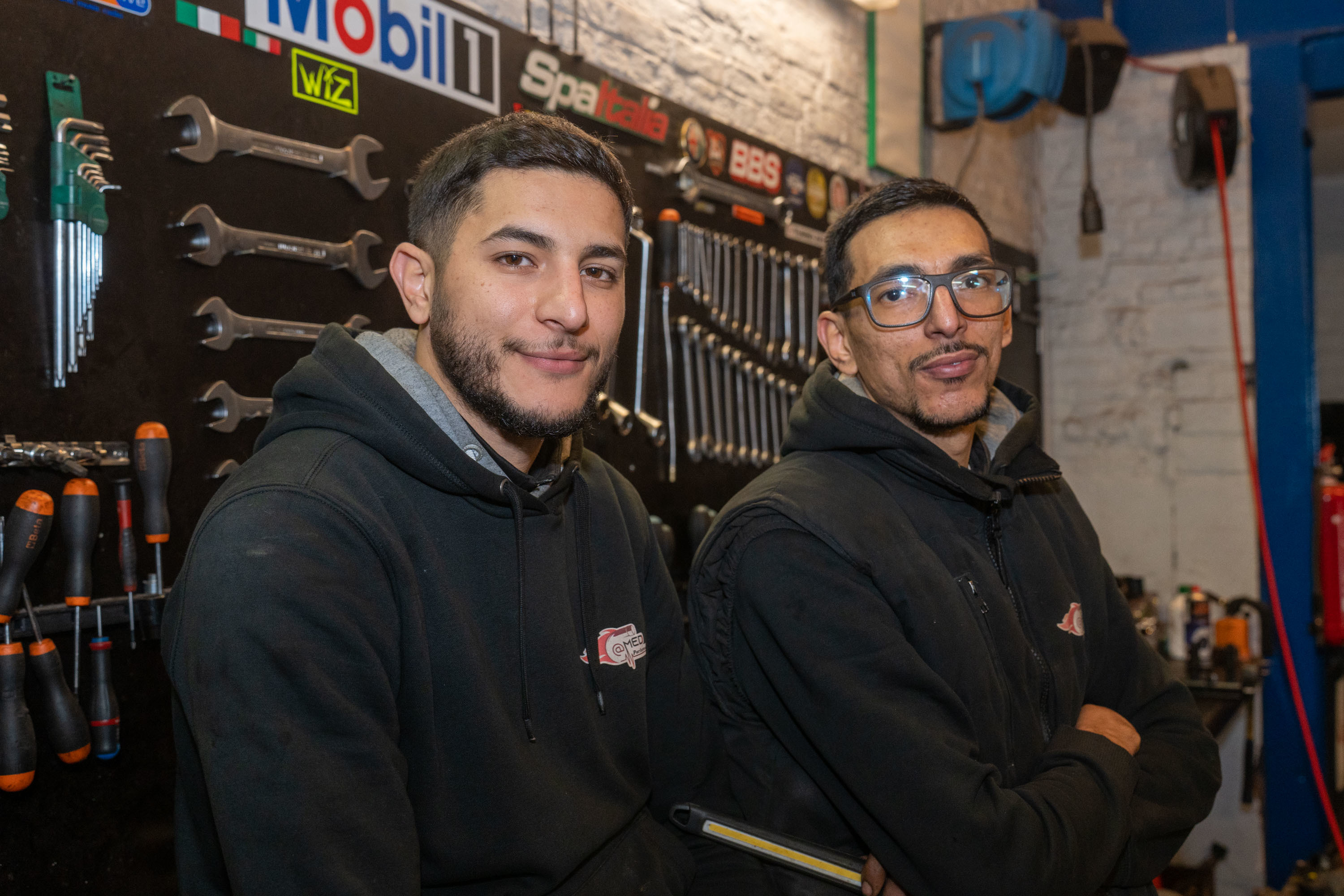 Hicham en Achmed Hicham en Achmed
