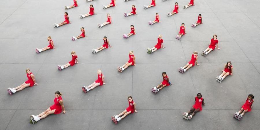Rolschaatsgroep 'artistic wheels' Rolschaatsgroep 'artistic wheels'