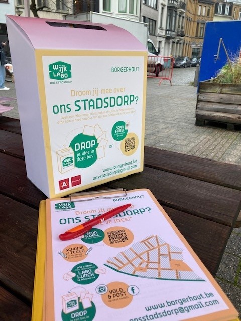 Foto van ideeënbus