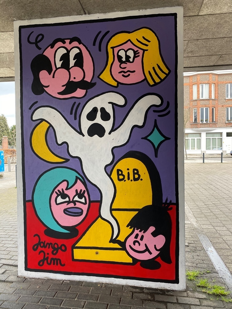 streetartwerk van Jango Jim