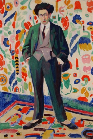 Jan Cockx, ‘Portret van Roger Avermaete’, 1919