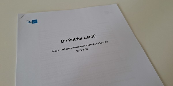 Voorpagina bestuursakkoord