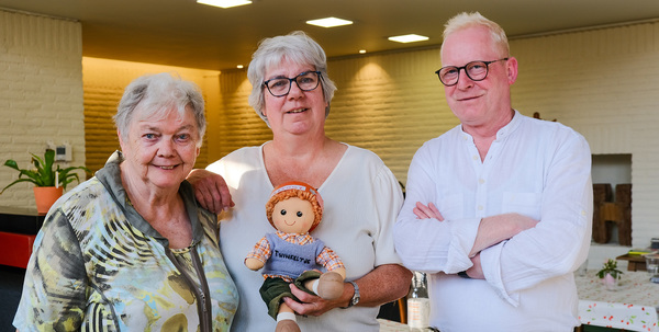 v.l.n.r. Marleen Claes, Hilde Van Waeyenberge en Peter Wintraecken