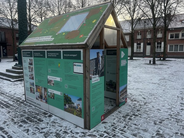 Pop-up serre op de Botermarkt in Zandvliet