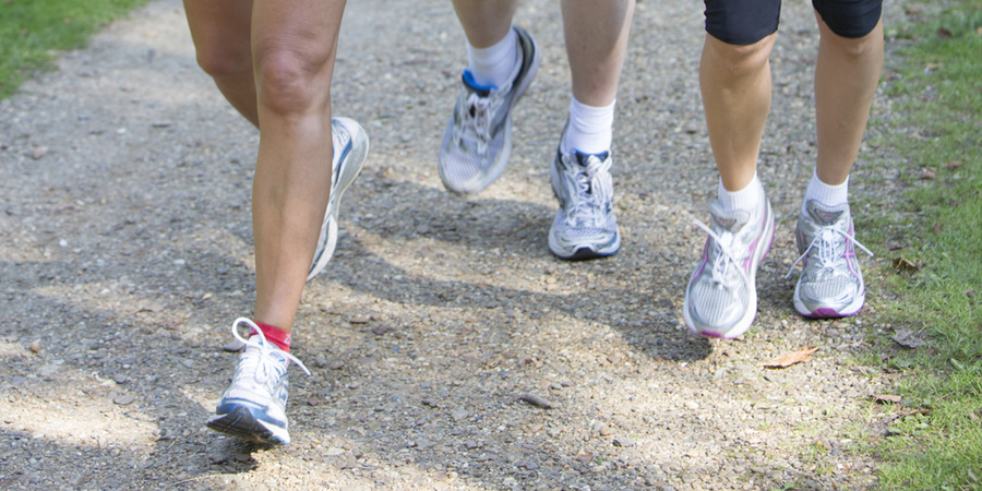 Lopers in het Rivierenhof