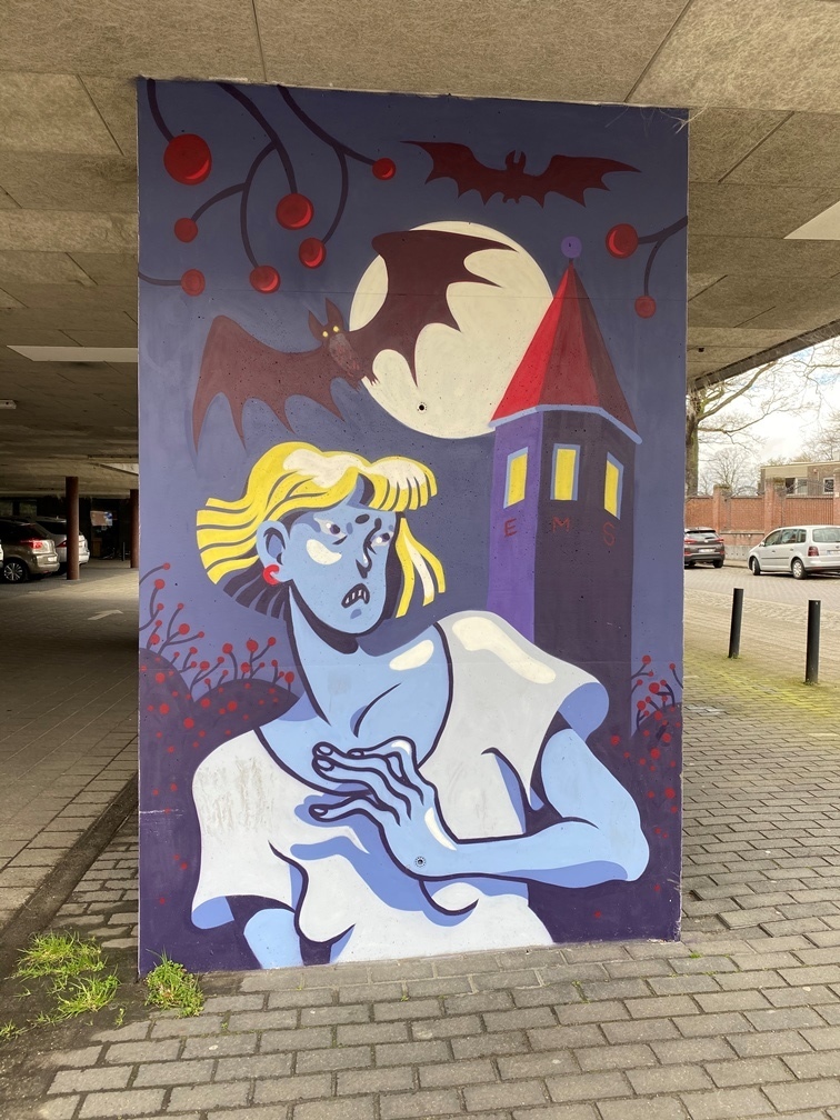 streetartwerk van Ems