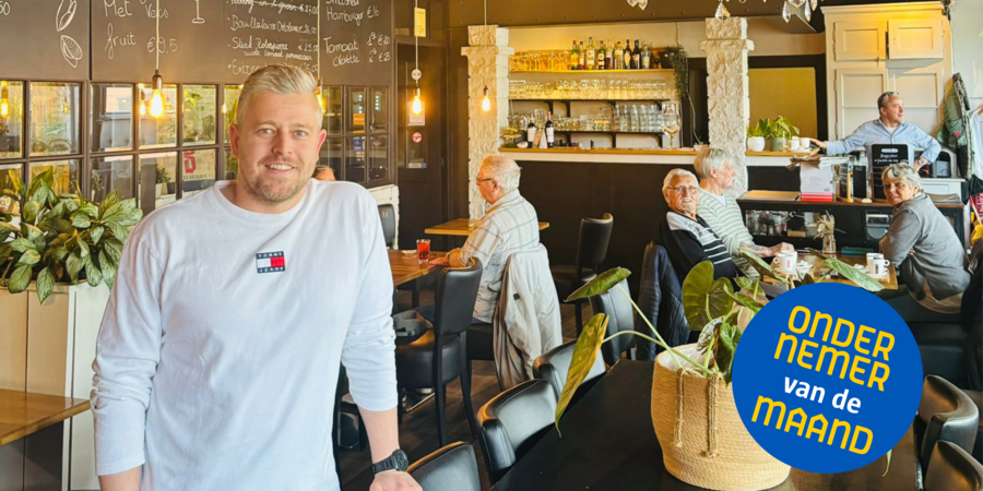 Kenny Blok in horecazaak Bistro Ortolana