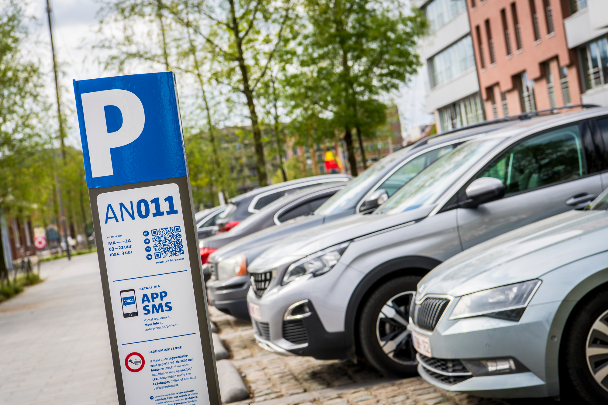 Uitbreiding bewonersparkeren in functie van park and rides Merksem en Luchtbal