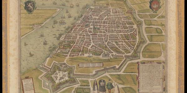 UA - Bijzondere Collecties: Anverpia, uit F. Hogenberg's Civitates orbis terrarum, na 1571