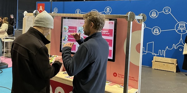Opleidingsstand op een vorige jobbeurs