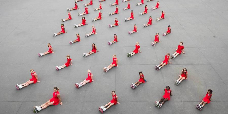 Groepfoto van Artistic Wheels Antwerp