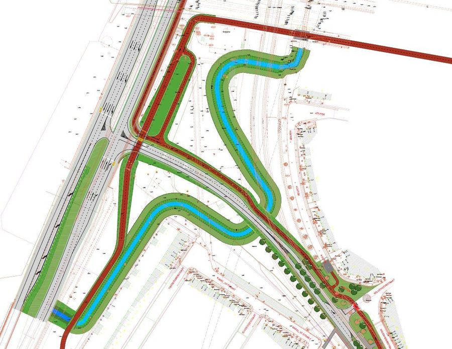 Verder verloop  Op dinsdag 13 december 2022 organiseerde het district Ekeren, samen met de stad en het Agentschap Wegen en Verkeer een infoavond over de plannen van het gewest. Onderaan deze pagina vind je de presentatie.  Het definitief ontwerp wordt in 2023 verder afgewerkt zodat het Agentschap Wegen en Verkeer een omgevingsvergunning (bouwvergunning) kan aanvragen. Dan kan een aannemer worden gezocht. Ten vroegste in 2024 kunnen de werken starten. De planning is echter afhankelijk van de geplande werken van Infrabel voor de realisatie van de nieuwe spoorkruising Oude Landen.  In eerste instantie zal de nieuwe aansluiting gerealiseerd worden en kan de brug nog gebruikt worden. Pas wanneer de nieuwe aansluiting is opengesteld voor alle verkeer, zal de brug worden afgebroken. De hinder tijdens de werken wordt zo tot een minimum herleid. De hellingen van de brug blijven liggen al wordt alle verharding wel opgebroken. Later zullen stad en district hier een nieuw buurtpark aanleggen. Blijf op de hoogte  Het Agentschap Wegen en Verkeer heeft van dit project een webpagina aangemaakt. Je kan je daar ook inschrijven op een specifieke elektronische nieuwsbrief rond dit project. Je vindt de webpagina via deze link. Meer info  Contacteer het wijkoverleg Ekeren op 03 338 29 07 of via wijkoverleg.ekeren@antwerpen.be.