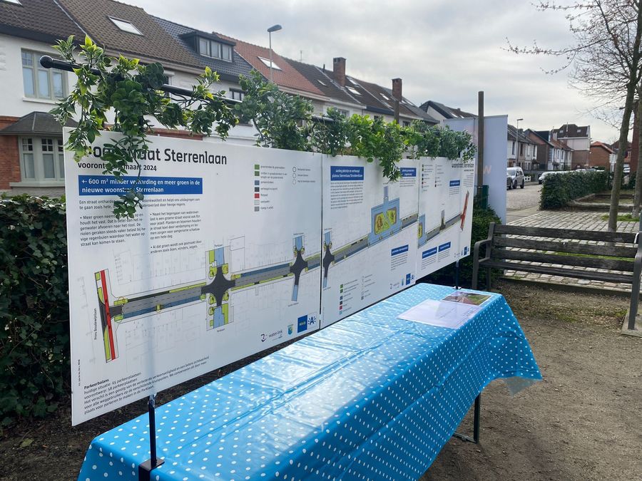 Op donderdag 14 maart 2024 stelden we het voorontwerp voor aan de bewoners Op donderdag 14 maart 2024 stelden we het voorontwerp voor aan de bewoners