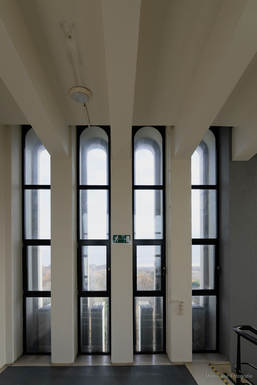 Ramen in de toren van het districtshuis