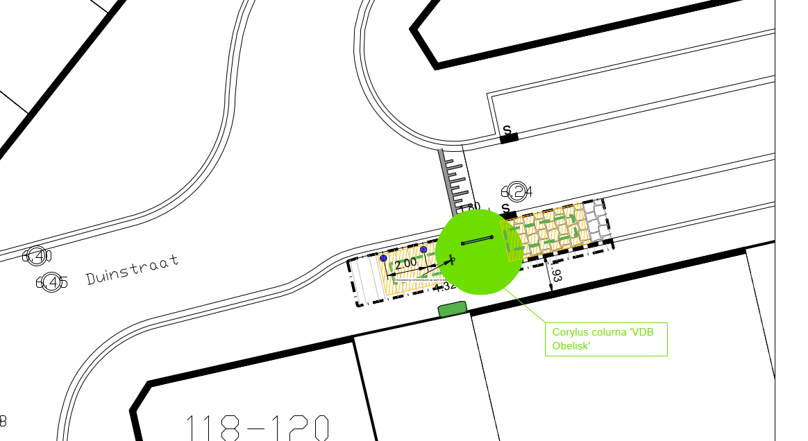 Grondplan Duinstraat