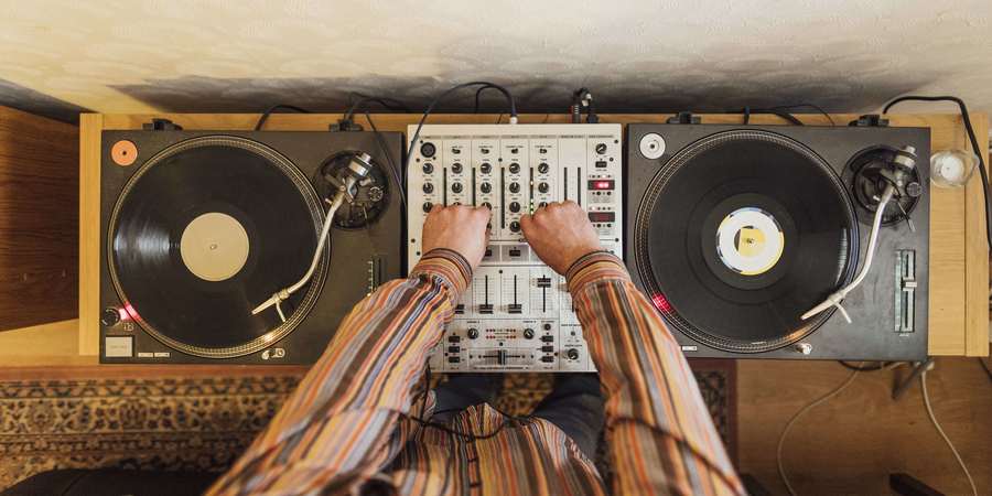 Draaitafel dj Draaitafel dj