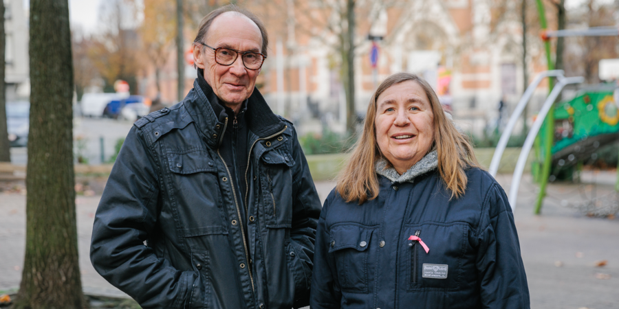 een man en een vrouw